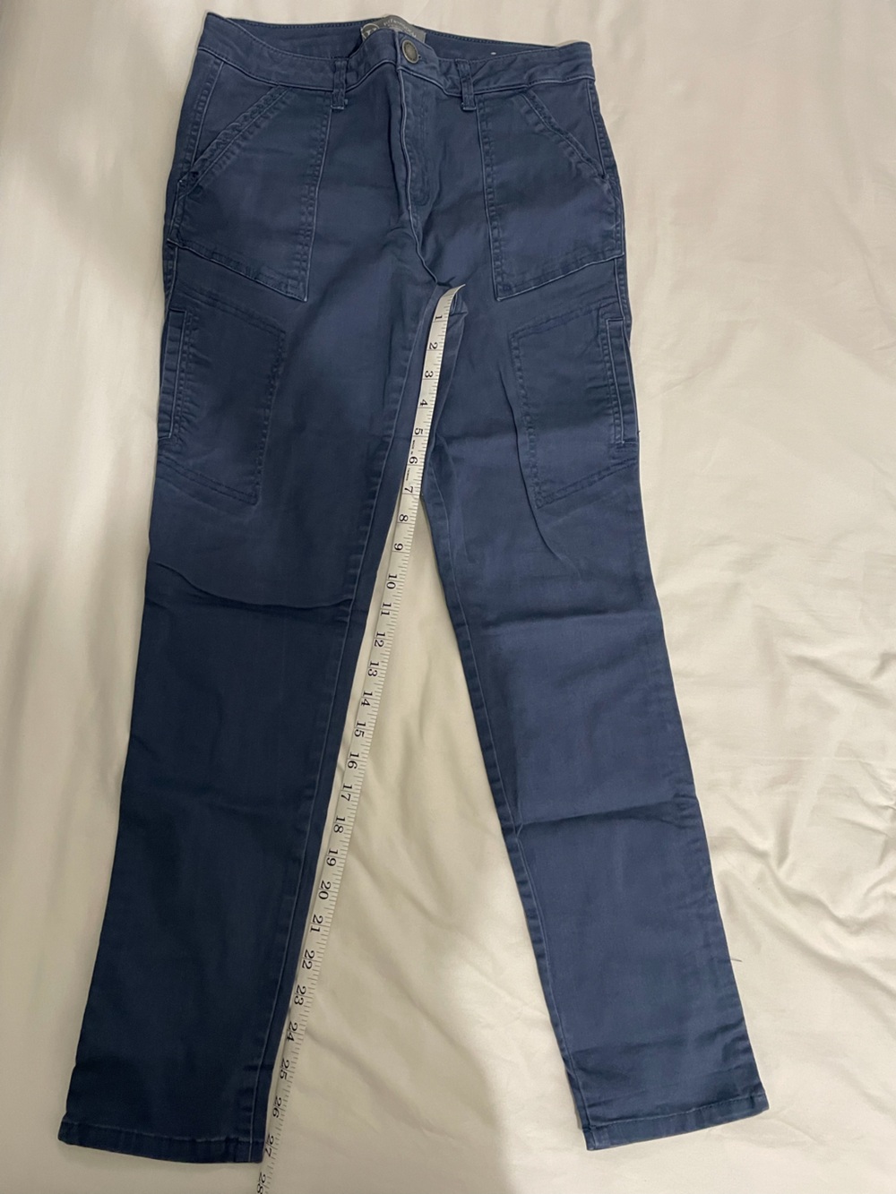 Wit & Wisdom Women Chino Pants ~ Naby Blue ~ Sz. 6 ~ Used